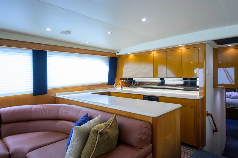 Slide: The Image of Viking 61 Night Bird - Interior Galley - 12