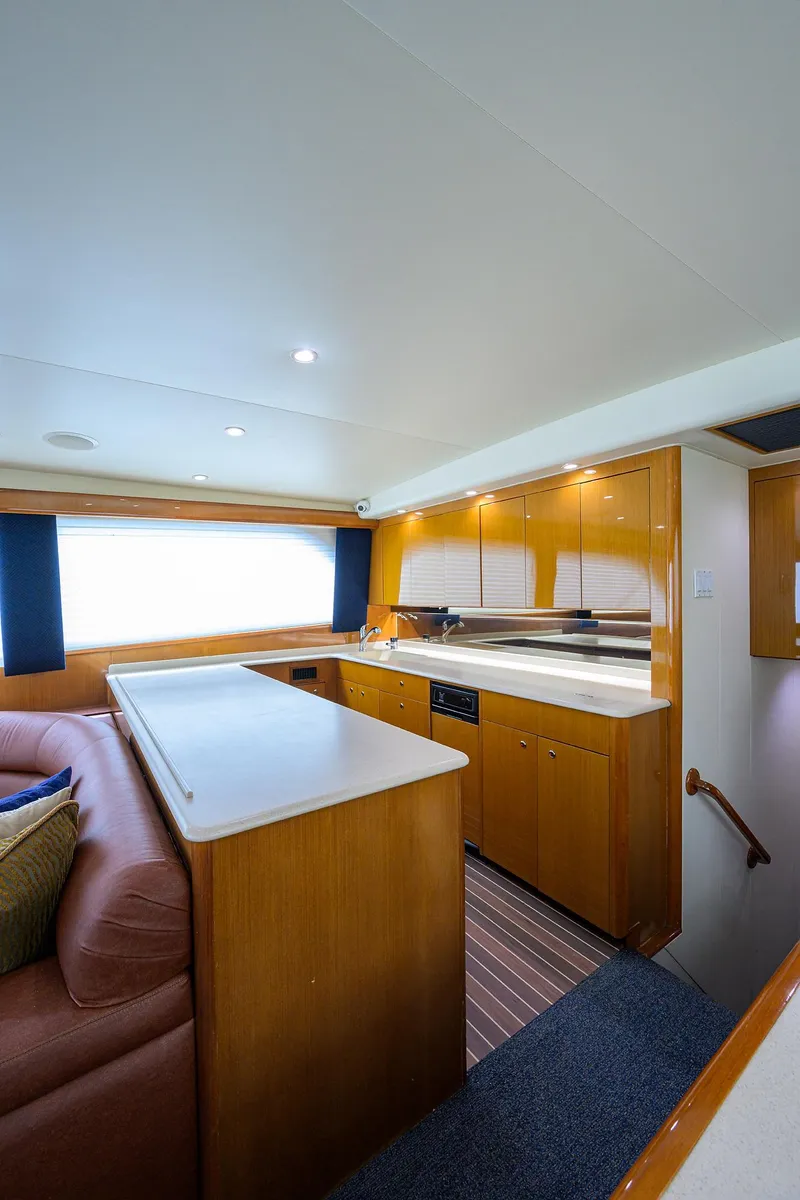 Slide: The Image of Viking 61 Night Bird - Interior Galley - 13