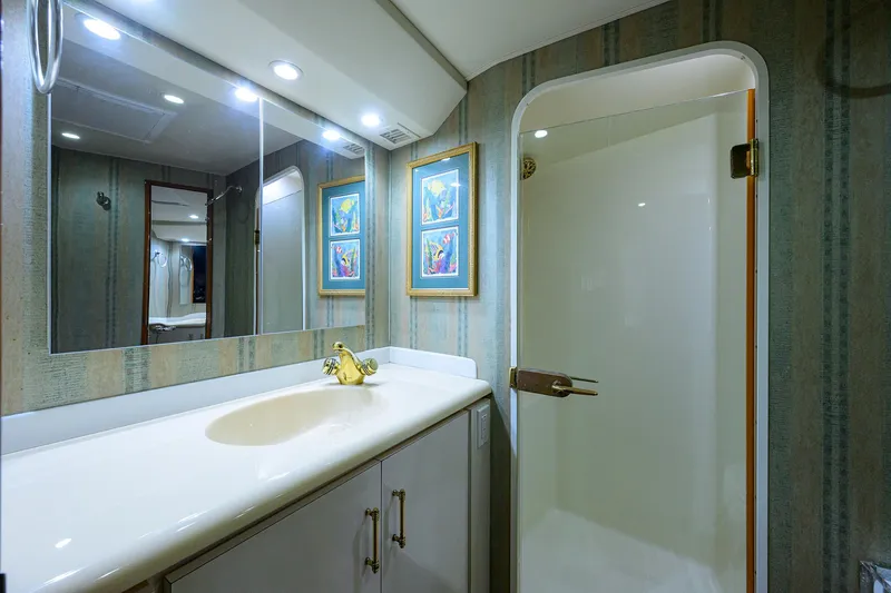 Slide: The Image of Viking 61 Night Bird - Interior Master Stateroom Head - 20