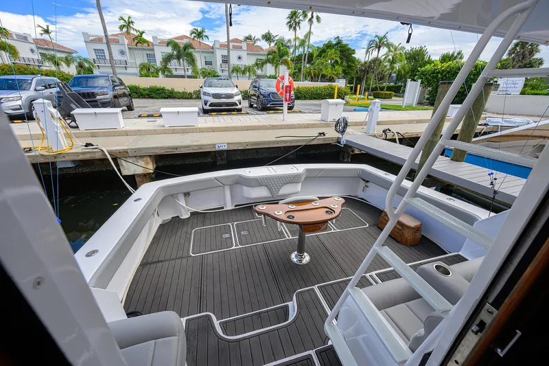 Slide: The Image of Viking 61 Night Bird - Exterior Cockpit - 31