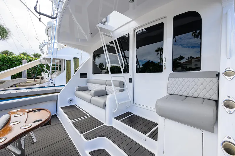 Slide: The Image of Viking 61 Night Bird - Exterior Cockpit - 36