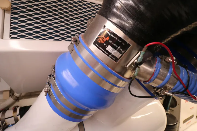 Slide: The Image of Viking 61 Night Bird - Engine Room - 55