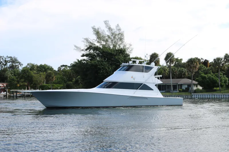 Slide: The Image of Viking 61 Night Bird - Exterior Profile - 69