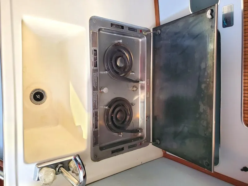 Slide: The Image of Dual burner alcohol / electric stove - 17