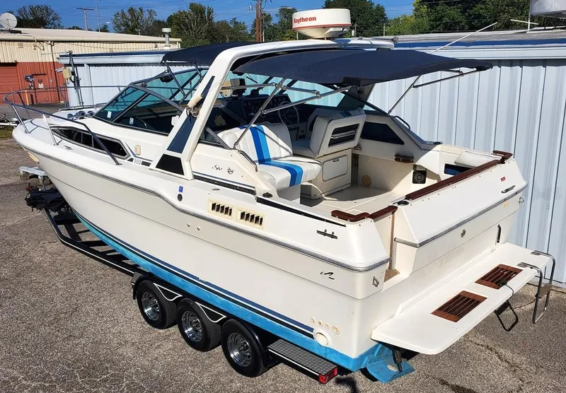 Slide: The Image of Bimini Shade Top with aft extension - 2