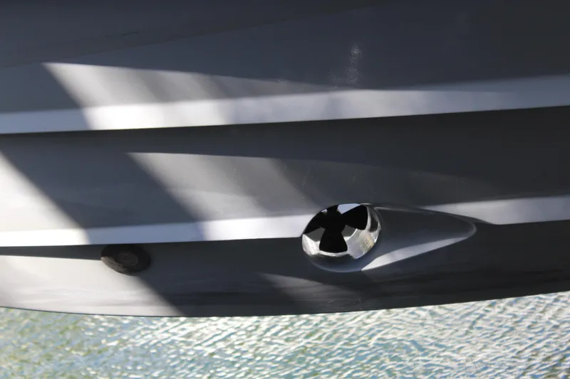 Slide: The Image of Underside of HCB 42 Lujo 2023 with propeller. - 31