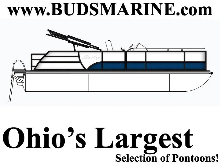 The Image of 2025 Bentley Pontoons Legacy 223 Swingback, Ohio's largest pontoon selection at Bud's Marine. - 0