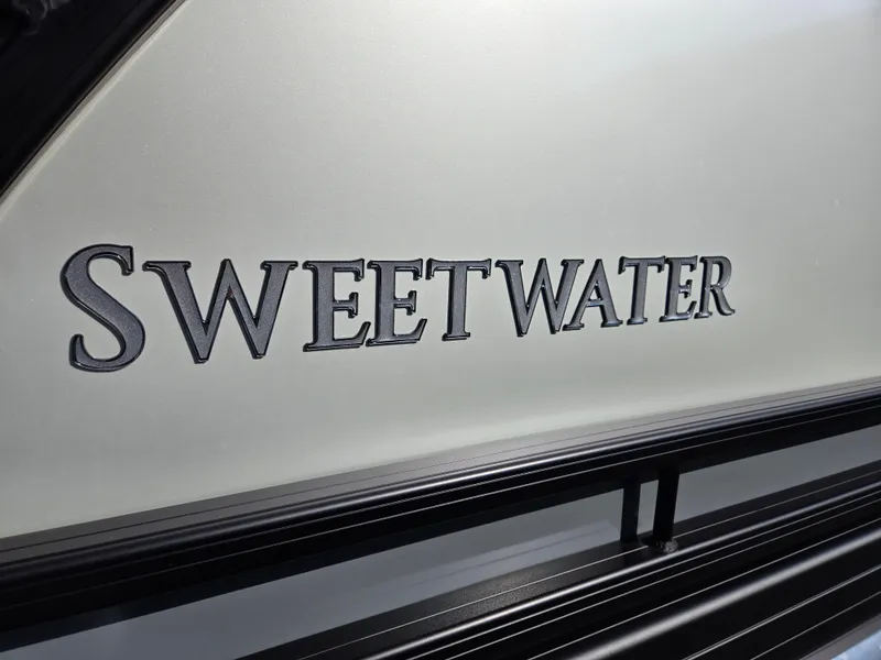 Slide: The Image of Sweetwater logo on 2025 Godfrey SWEETWATER Entertainment 2486 DT boat. - 40
