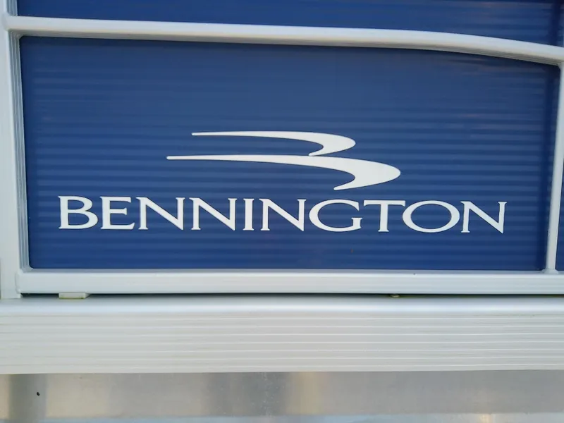 Slide: The Image of Bennington SV 20 SLV 2020 logo on blue background. - 4