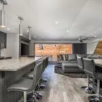 Slide: The Image of Modern RV interior with kitchen and living area, Adonia Allure 2020. - 3