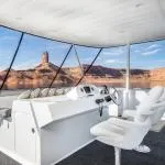 Slide: The Image of Interior of Adonia Allure yacht with panoramic rock view. - 6