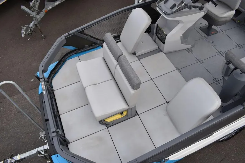 Slide: The Image of 2023 Sea-Doo Switch® Cruise 18-230 hp interior seating and helm view. - 16