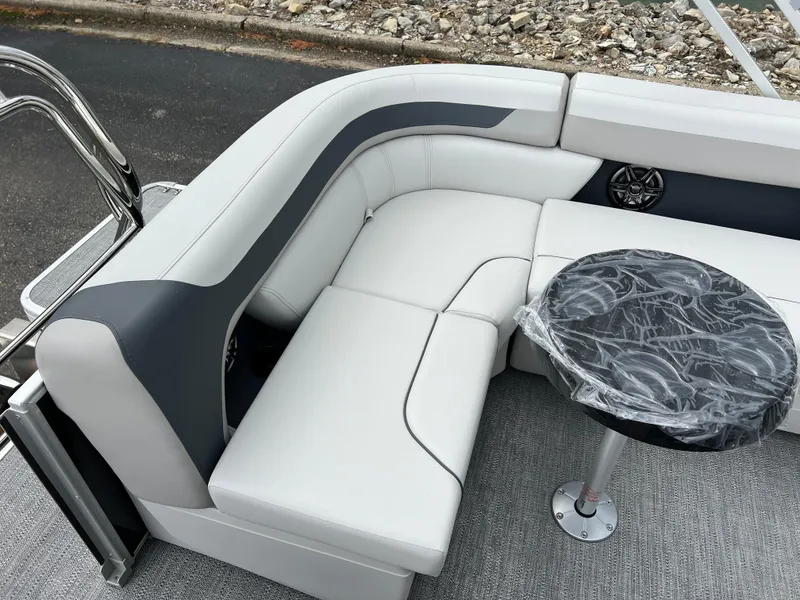 Slide: The Image of Luxurious seating on 2025 Godfrey Sweetwater 2286 C Special Edition boat. - 18