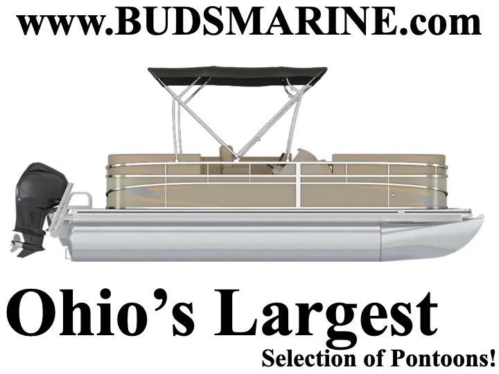 The Image of 2025 Starcraft LX 18 F pontoon boat, Ohio's largest selection at Bud's Marine. - 0