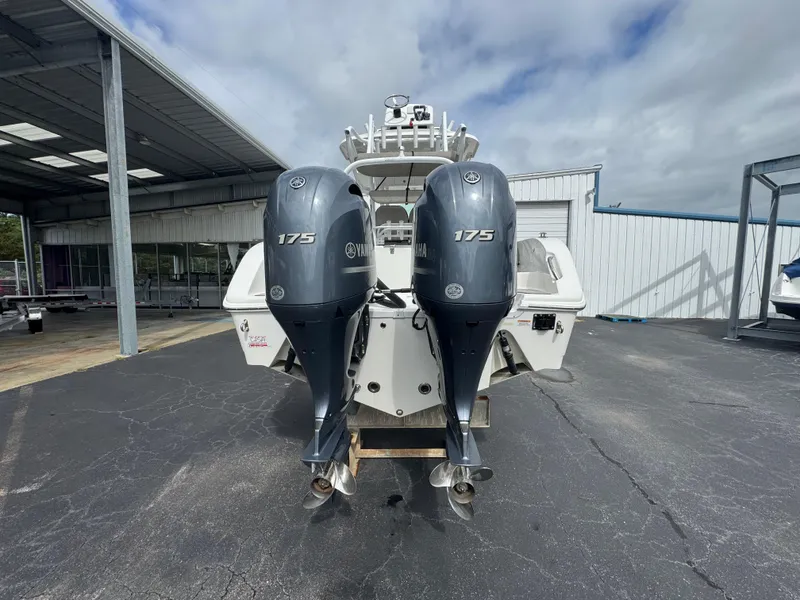 Slide: The Image of 2022 Sea Pro 259 Center Console with twin 175 horsepower engines. - 16