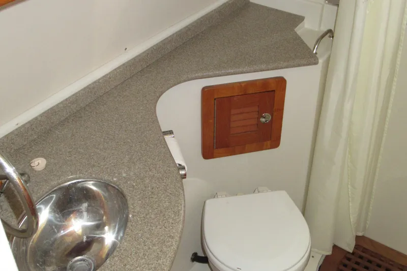 Slide: The Image of Head to port aft of stateroom - 11