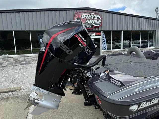 Slide: The Image of 2025 Bass Cat Puma STS with Mercury 250 Pro XS engine at Wieda's Marine. - 3