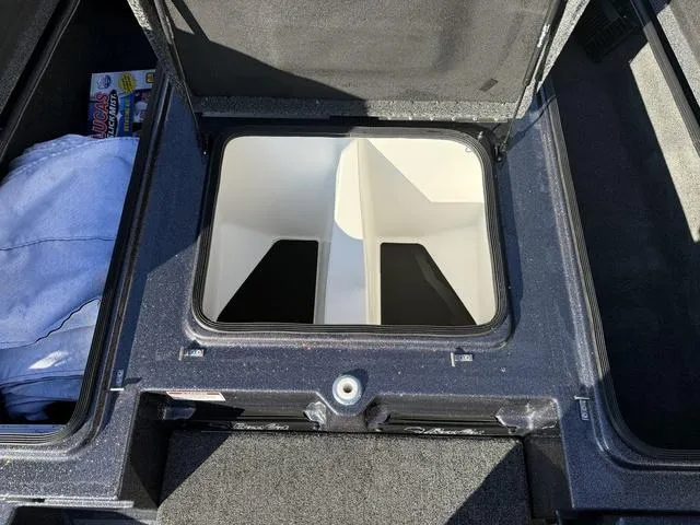 Slide: The Image of 2024 Bass Cat Puma STS dashboard with steering wheel and gauges. - 16