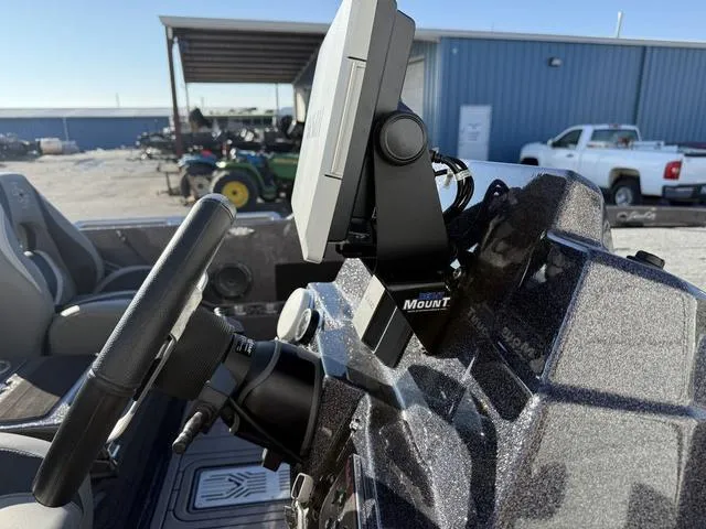 Slide: The Image of Minn Kota Precision MK 440PCL on-board battery charger in 2024 Bass Cat Puma STS. - 21