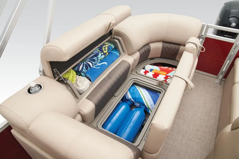 Slide: The Image of Manufacturer Provided Image: Sun Tracker Party Barge 22 RF DLX - 38