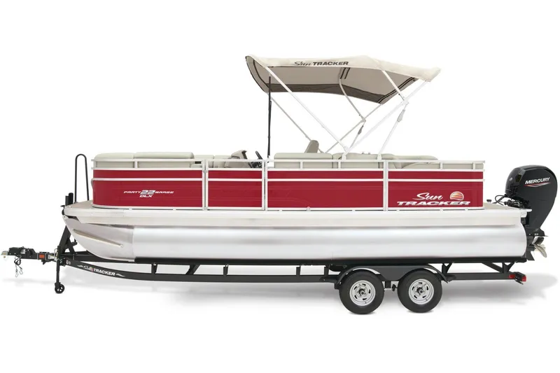 Slide: The Image of Manufacturer Provided Image: Sun Tracker Party Barge 22 RF DLX - 14