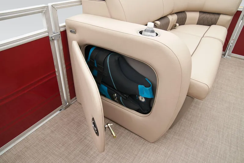 Slide: The Image of Sun Tracker Party Barge 22 RF DLX 2025 - 19