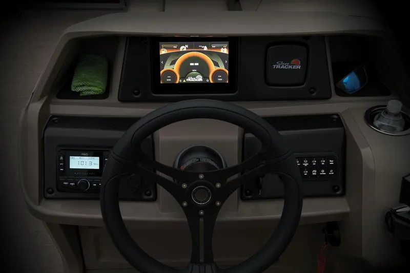 Slide: The Image of Manufacturer Provided Image: Sun Tracker Party Barge 22 RF DLX - 34