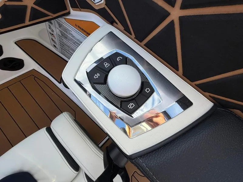 Slide: The Image of 2025 Nautique Ski 200 Open Bow control panel with sleek design and modern features. - 31