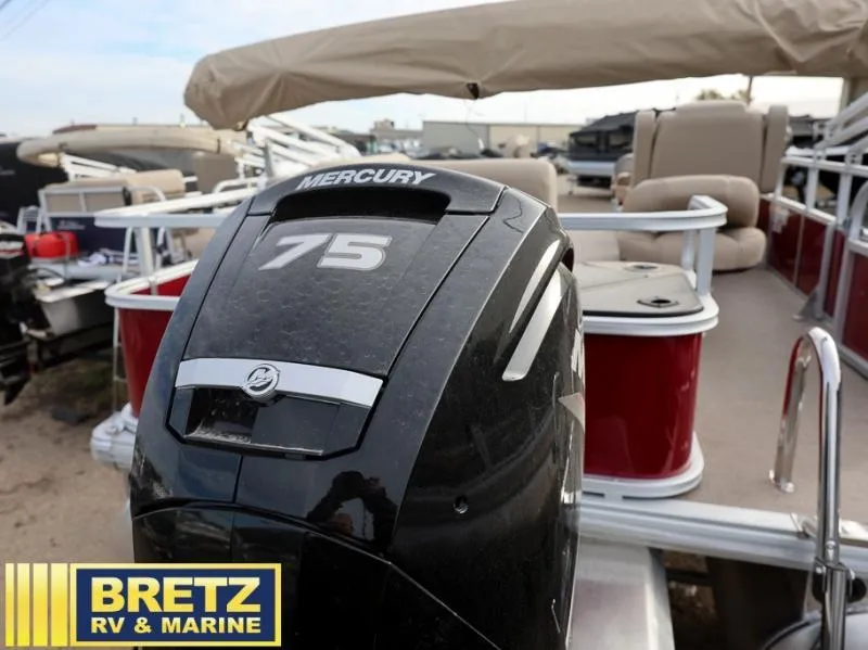 Slide: The Image of 2025 BASS BUGGY 18 DLX with Mercury 75 outboard motor at Bretz RV & Marine. - 6