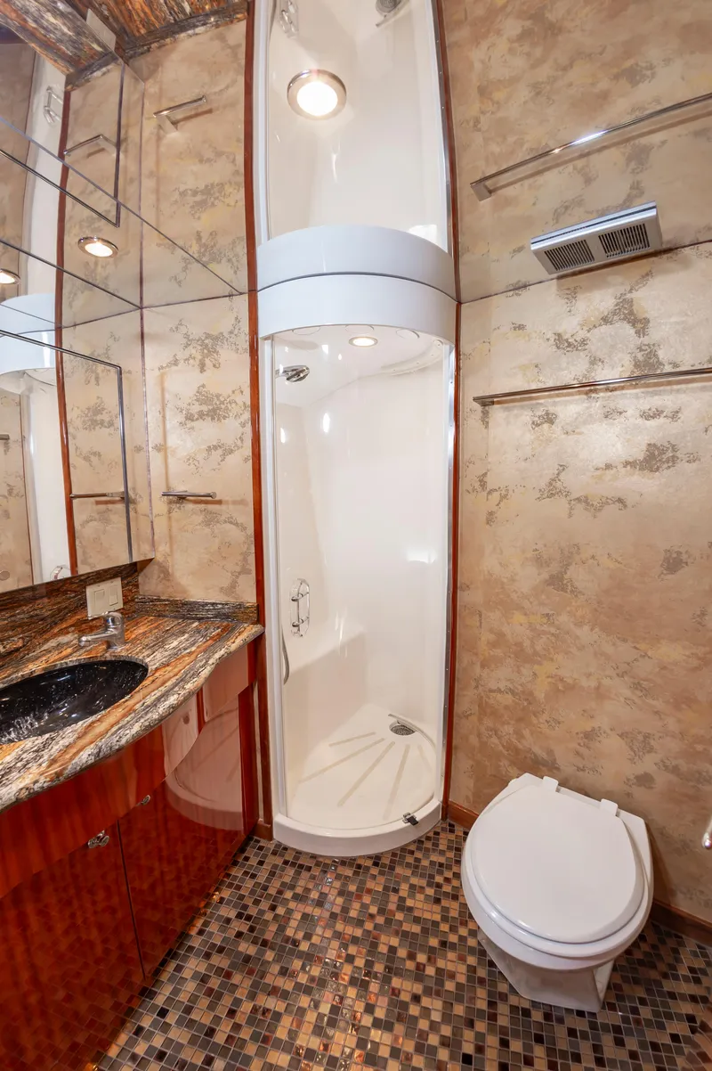 Slide: The Image of Hatteras 64 Motor Yacht Stabilized 2007 - 54