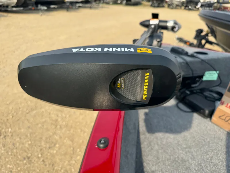 Slide: The Image of Minn Kota PowerDrive motor on 2025 Tracker Pro Guide V-175 WT boat. - 14