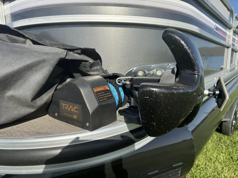 Slide: The Image of 2019 Ranger Reata 223C boat with TRAC anchor winch system. - 3