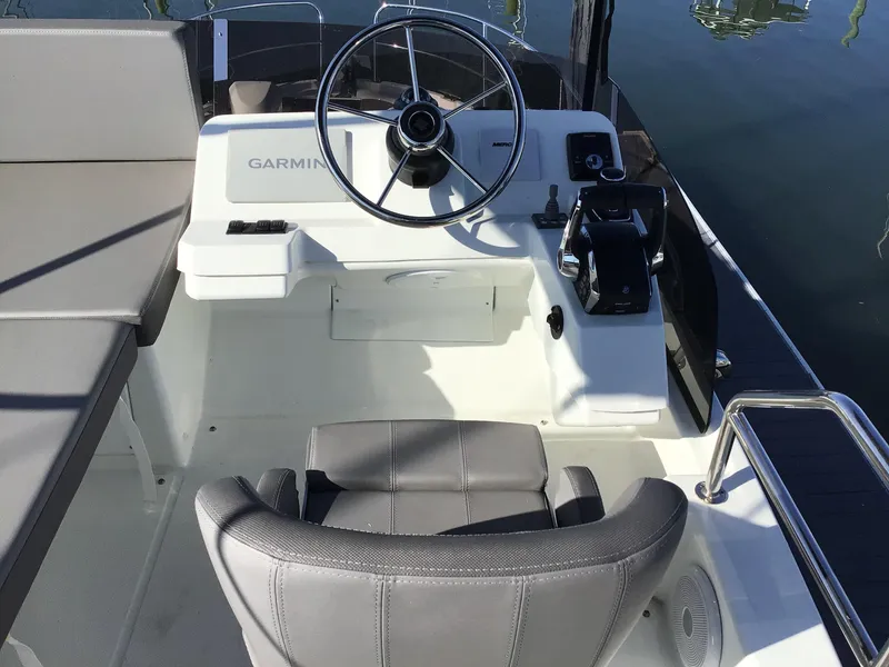 Slide: The Image of 2024 Beneteau Antares 11 Fly helm with Garmin navigation system. - 7