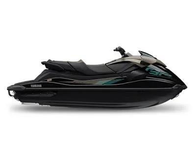 The Image of 2025 Yamaha WaveRunner GP SVHO™ with Audio, sleek black design, side view. - 1