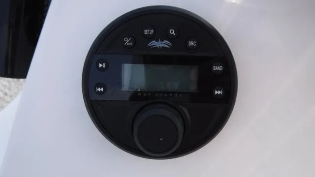 Slide: The Image of Boat audio control panel on 2023 Blue Wave 2800 Makaira. - 45