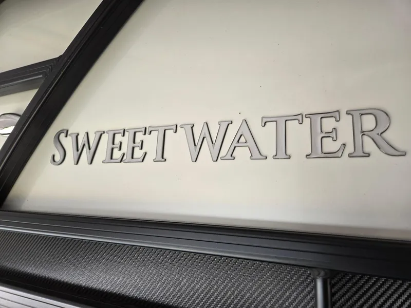 Slide: The Image of 2025 Godfrey Sweetwater 2286 C boat logo detail. - 37