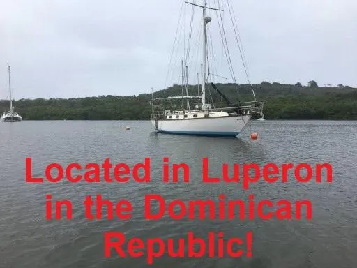 The Image of 1980 Cape Dory 36 sailboat anchored in Luperon, Dominican Republic. - 0