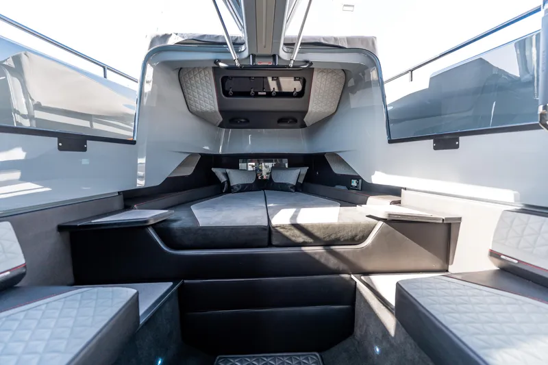 Slide: The Image of 2025 BRABUS 1000 Cross Cabin Signature Edition interior, featuring luxurious seating and modern design. - 25