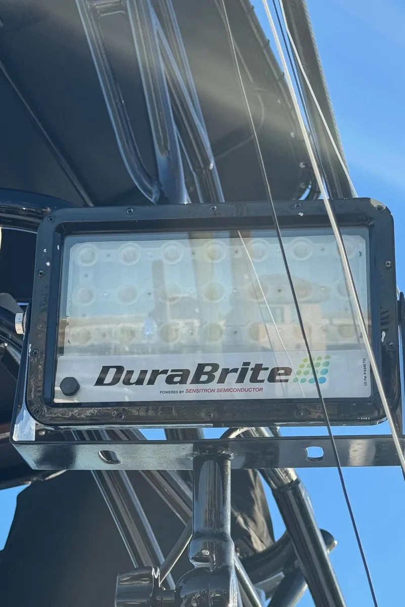 Slide: The Image of 2023 Cape Horn 39T boat interior with seating and rod holders. - 12