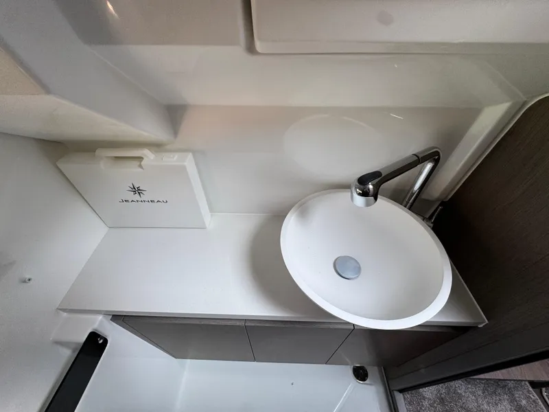 Slide: The Image of Modern bathroom sink in 2025 Jeanneau NC 895 Series 2 boat. - 24