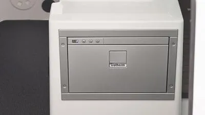 Slide: The Image of 2024 Axopar 37 XC BRABUS Trim Wet Bar with built-in refrigerator. - 26