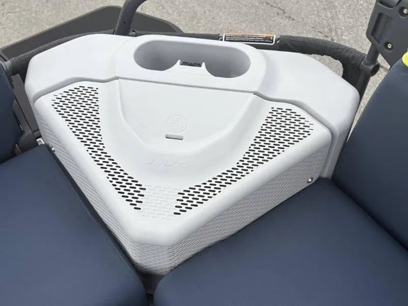 Slide: The Image of 2025 Sea-Doo Switch Cruise Limited 21' 230HP speaker system with cup holder. - 42