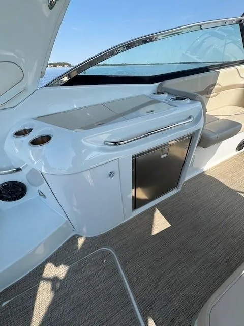 Slide: The Image of 2012 Formula 310 Bowrider I/O interior with sleek design and modern amenities. - 21