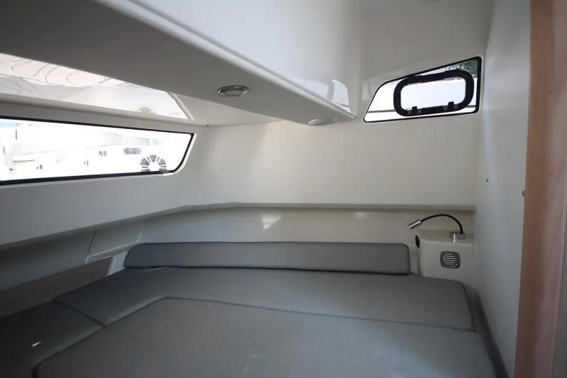 Slide: The Image of 2026 Zodiac X10CC cabin interior with modern design and comfortable seating. - 25