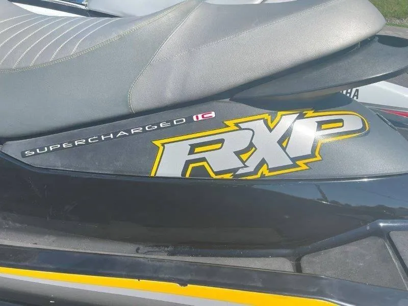 Slide: The Image of 2007 Sea-Doo RXP 215 jet ski, supercharged, close-up view. - 21
