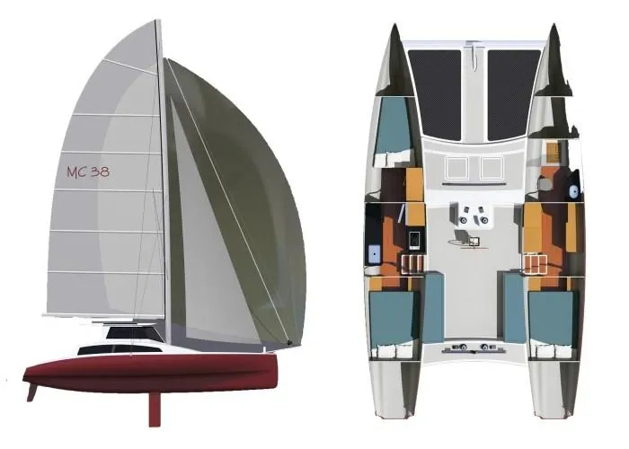 Slide: The Image of Maine Cat 38 Electric 2018 - 76