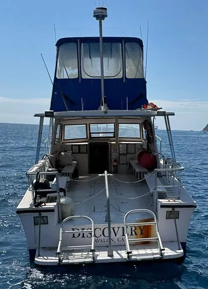 Slide: The Image of Delta 38' Flybridge Dive Boat 1991 - 2