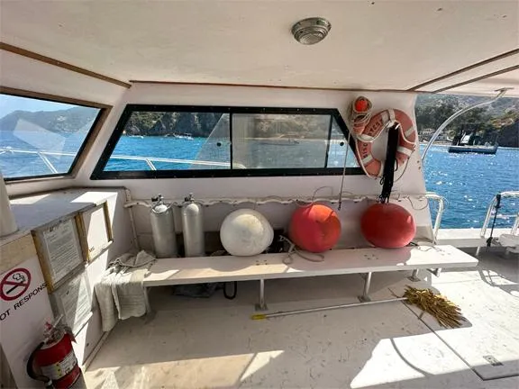 Slide: The Image of Delta 38' Flybridge Dive Boat 1991 - 9