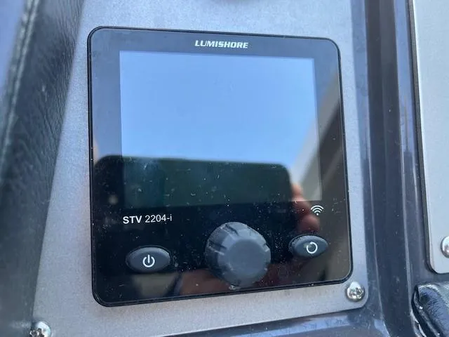 Slide: The Image of Lumishore STV 2204-i control panel on 2009 Four Winns V435 boat. - 24