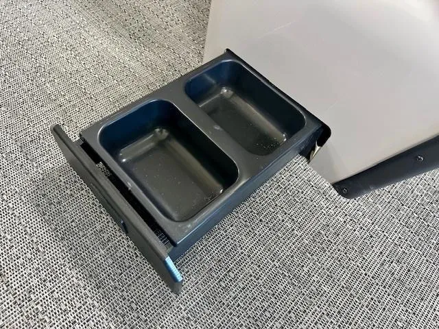 Slide: The Image of Barletta A22QC 2025 model with dual cup holder on textured surface. - 8